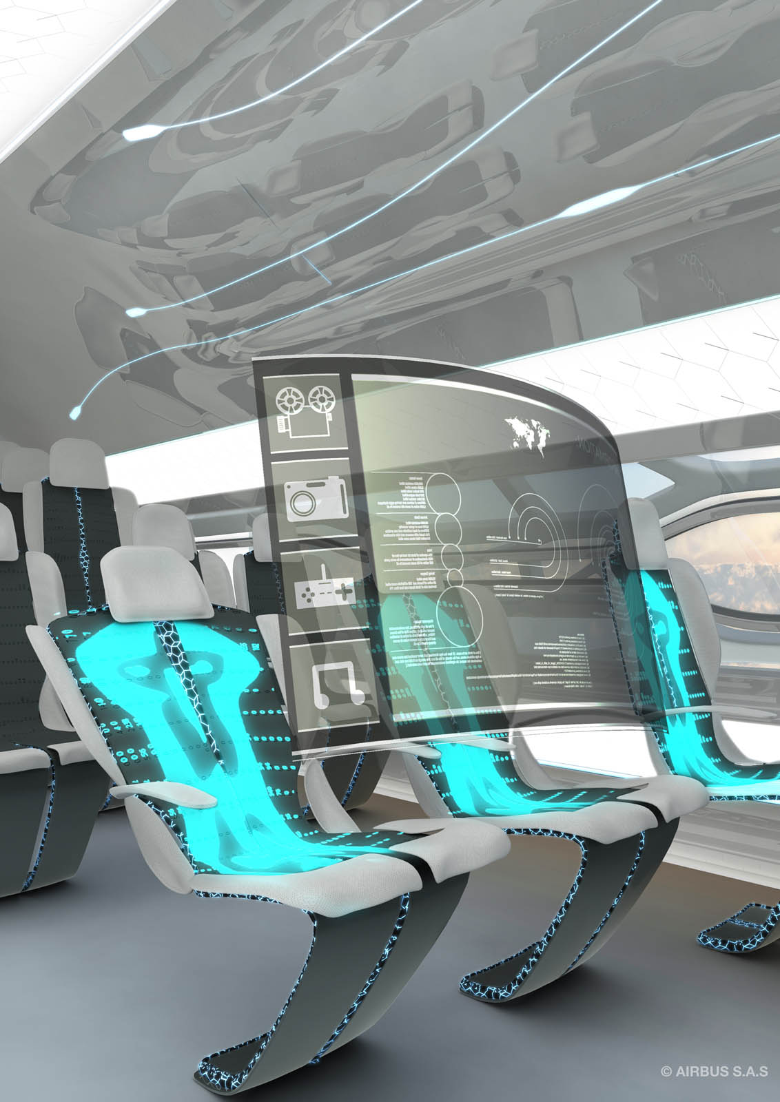 airbus jets1 Airbus Future Vision of Flying in 2050