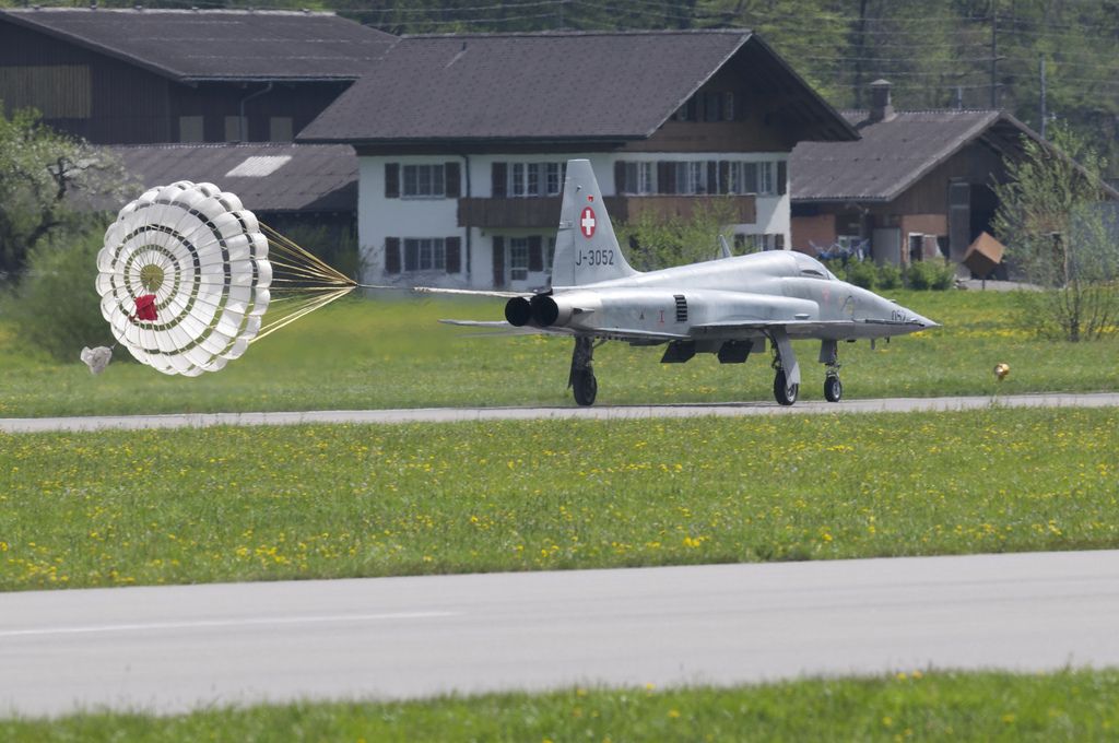 airforce base20 The Swiss Airforce from Meiringen Airbase Securing World Economic Forum 2013