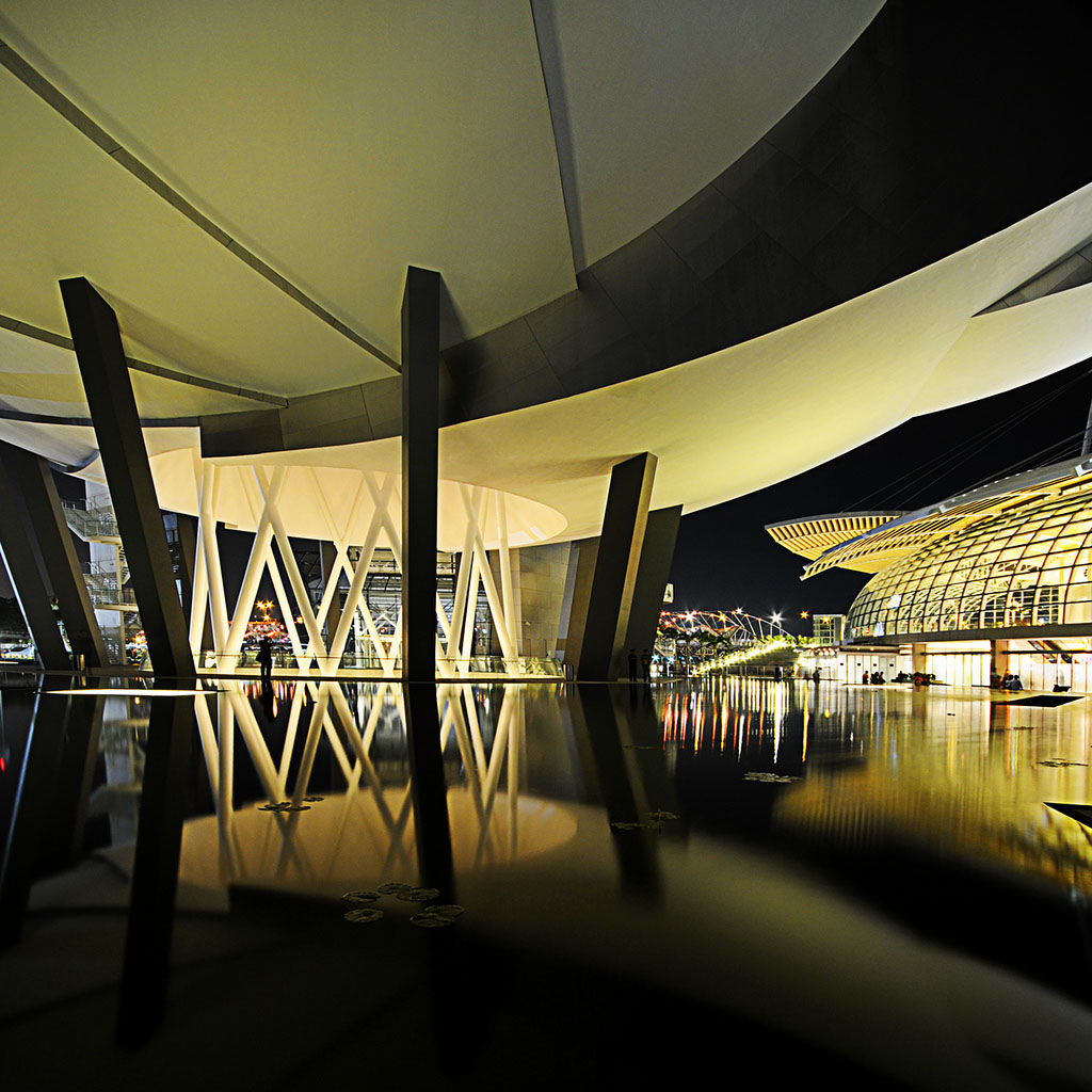 singapore art museum6 ArtScience Museum in Singapore Inspired by Lotus Flower
