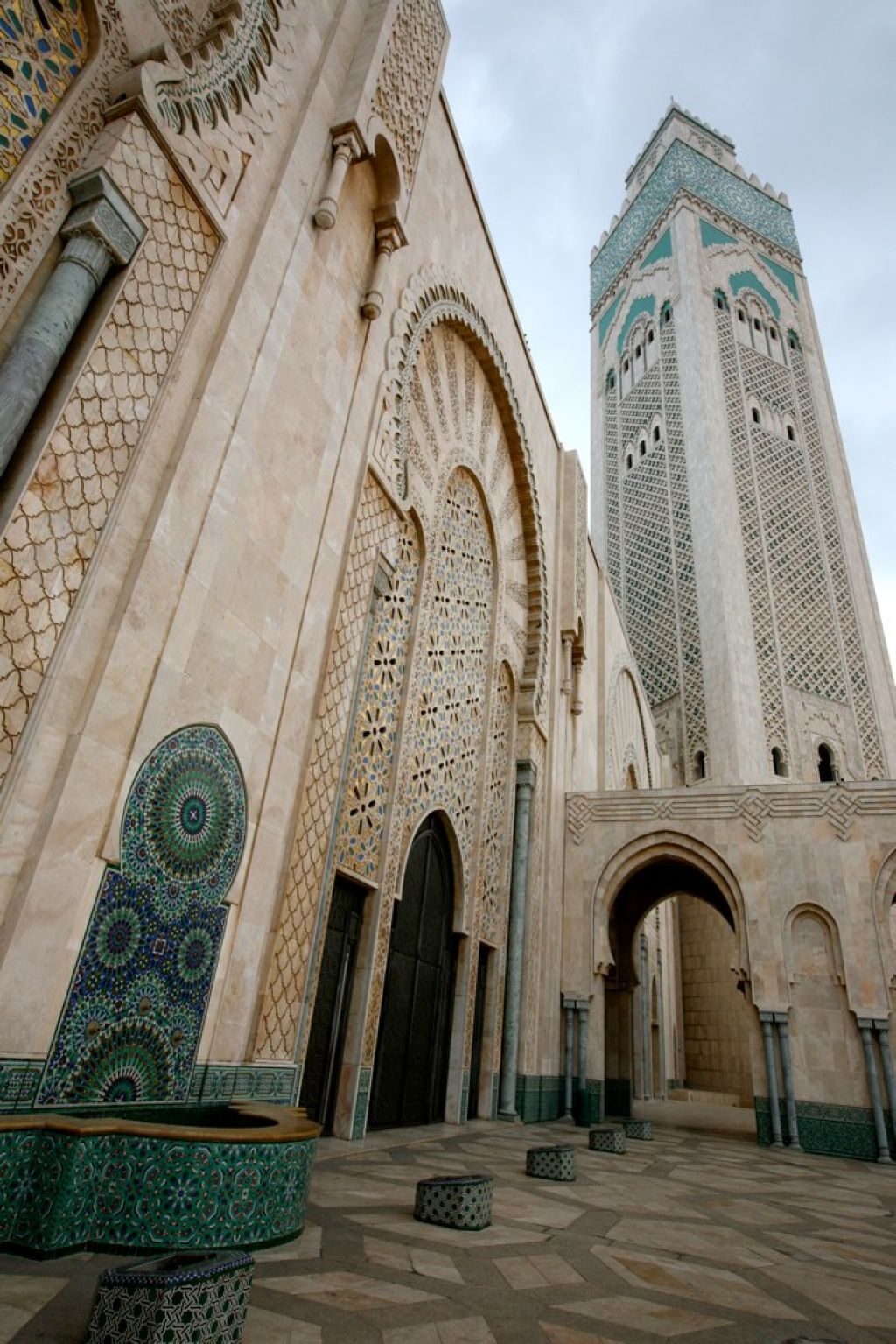 hassan ii mosque1 Hassan II Mosque in Casablanca, Morocco