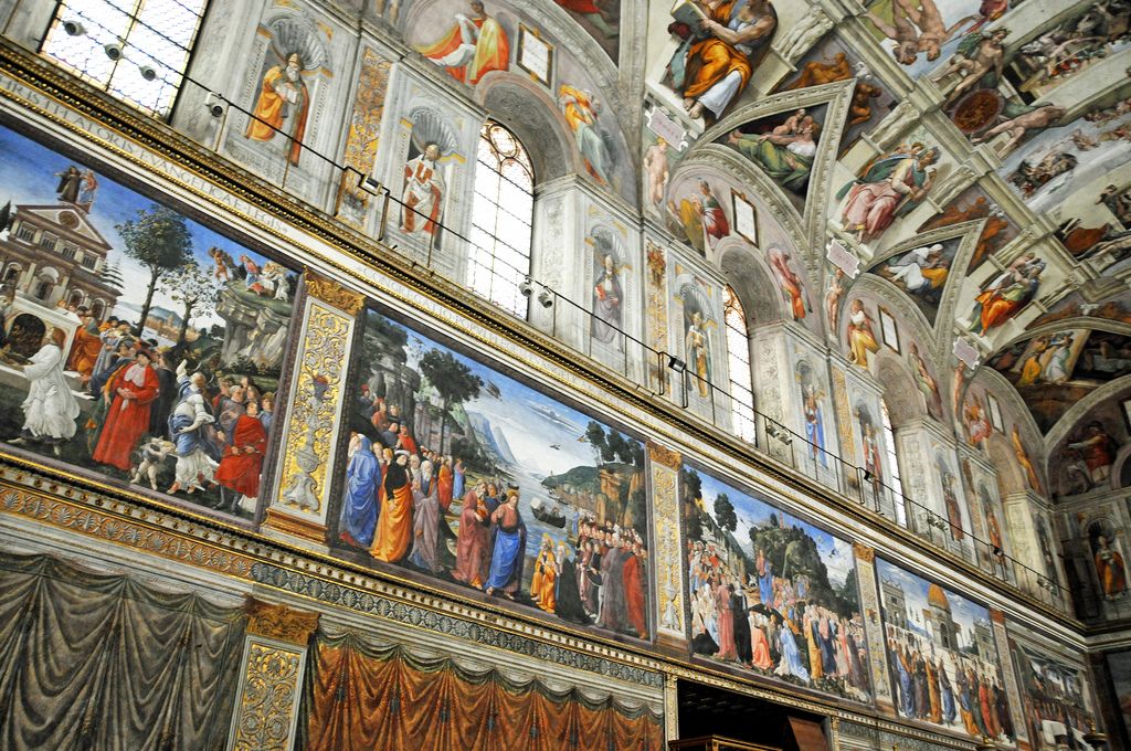 sistine chapel1 Inside the Sistine Chapel