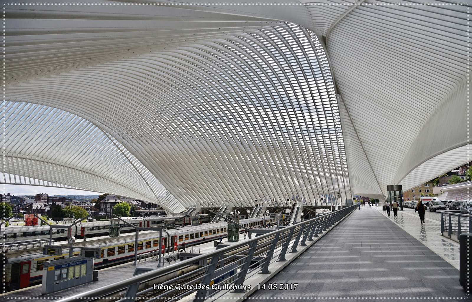 gare des guillemins Liege Guillemins Railway Station by Santiago Calatrava