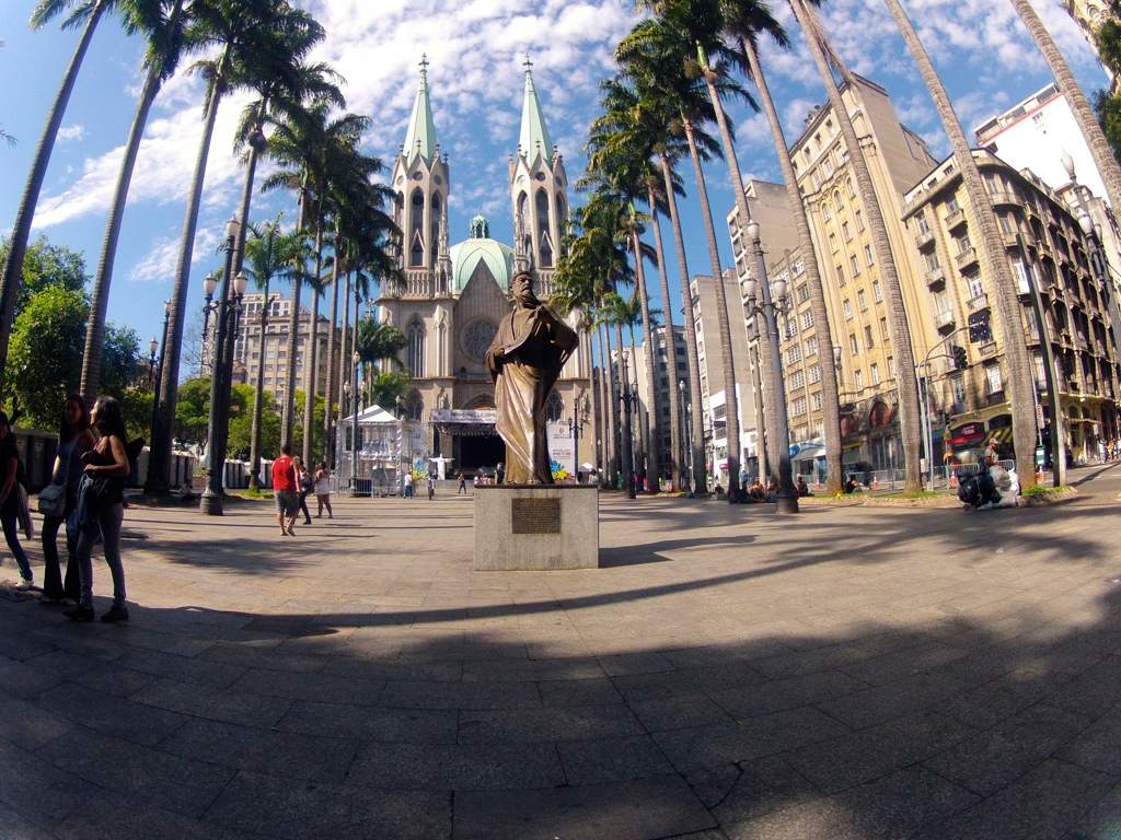 metropolitan cathedral Metropolitan Cathedral of Sao Paulo, Brazil