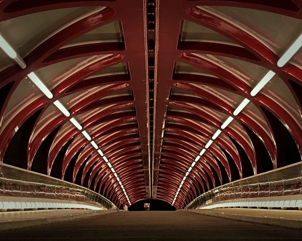 peace bridge4 Peace Bridge by Santiago Calatrava, Calgary