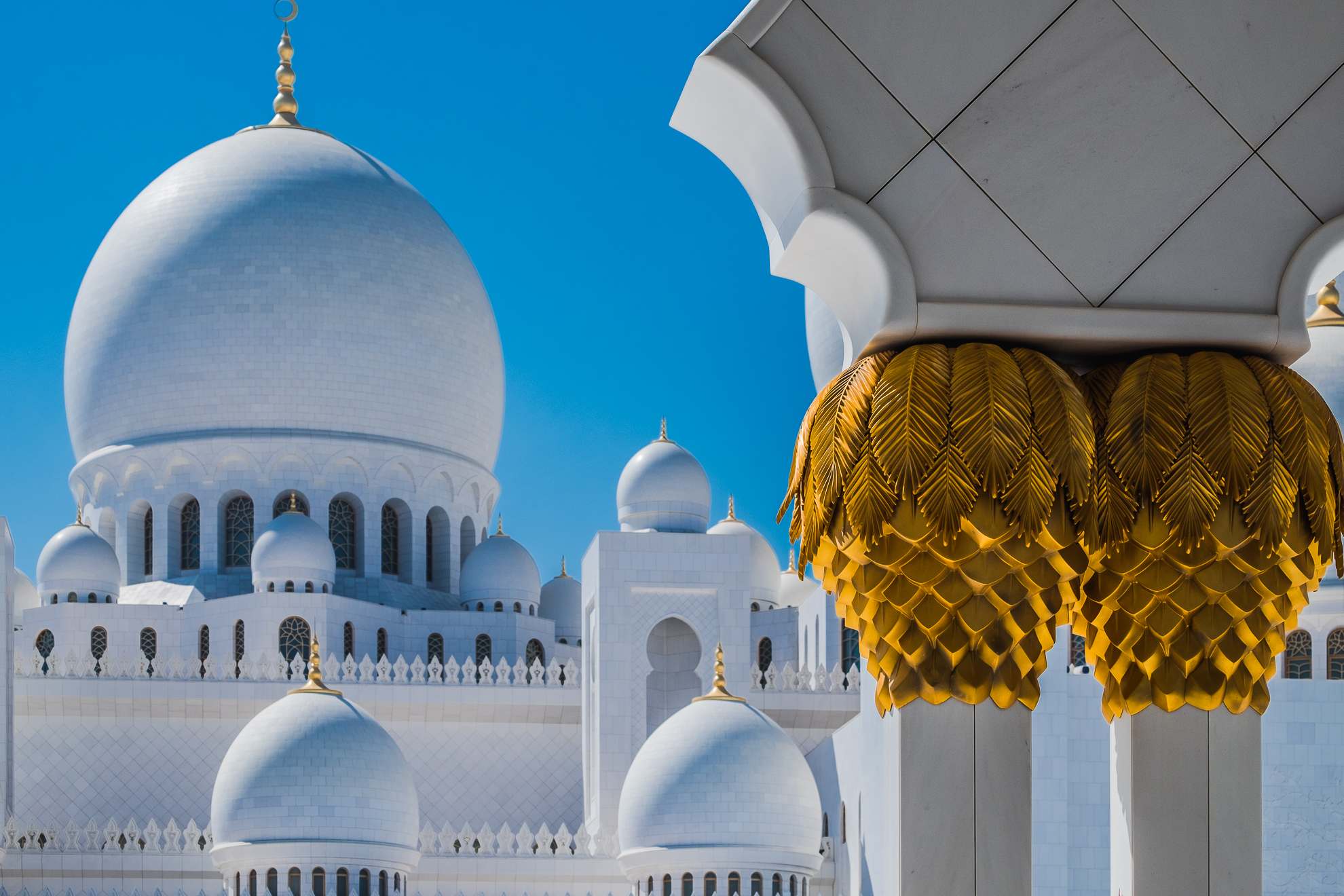 sheikh zayed grand mosque11 Picturesque Sheikh Zayed Grand Mosque in Abu Dhabi