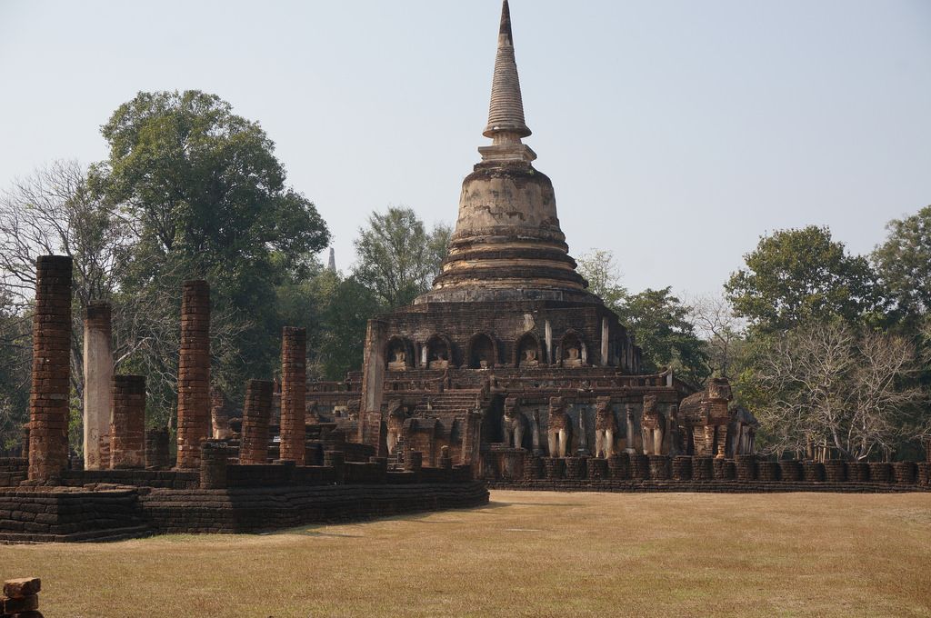 satchanalai1 Si Satchanalai Historical Park in Thailand