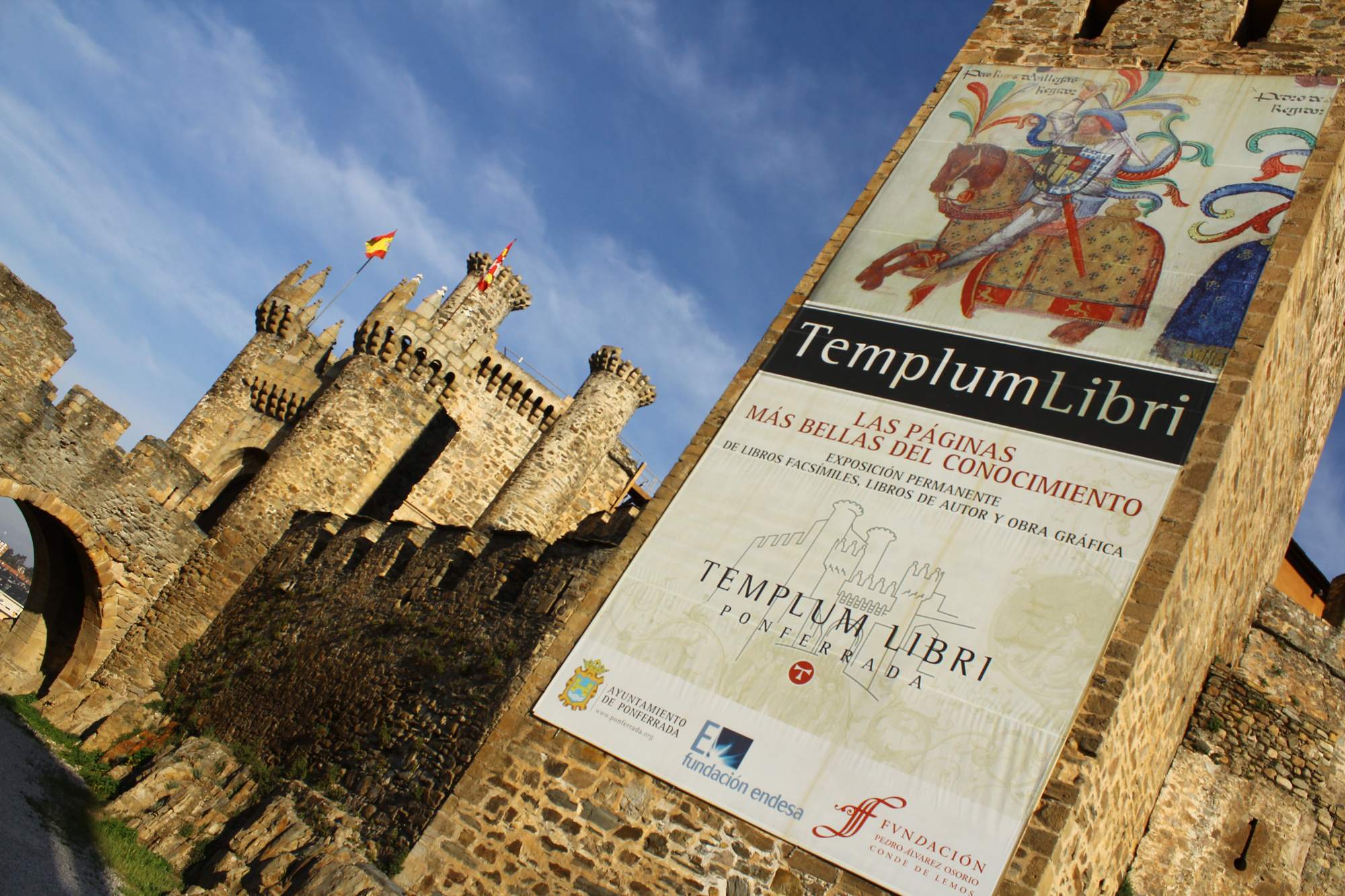 castle ponferrada Templar Castle of Ponferrada, Spain