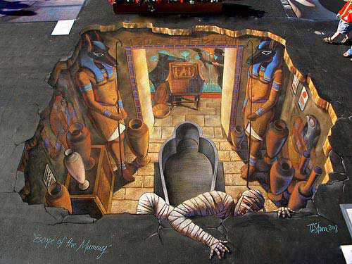 street art11 Amazing 3D Street Art Paintings