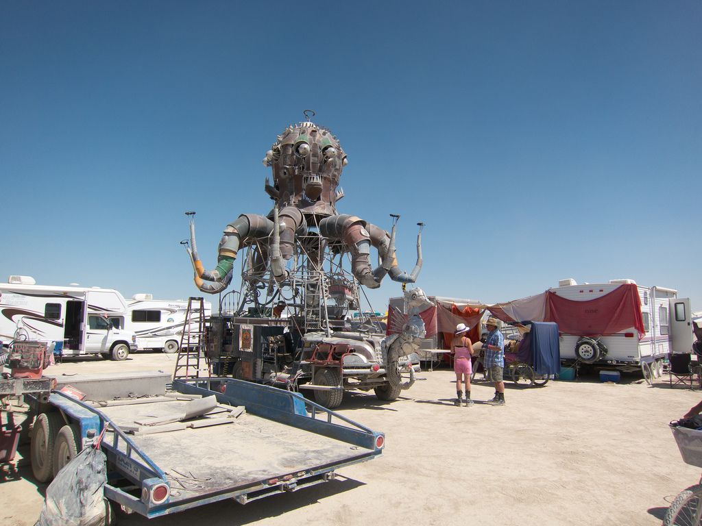 burning man12 Burning Man Festival in Nevada Desert