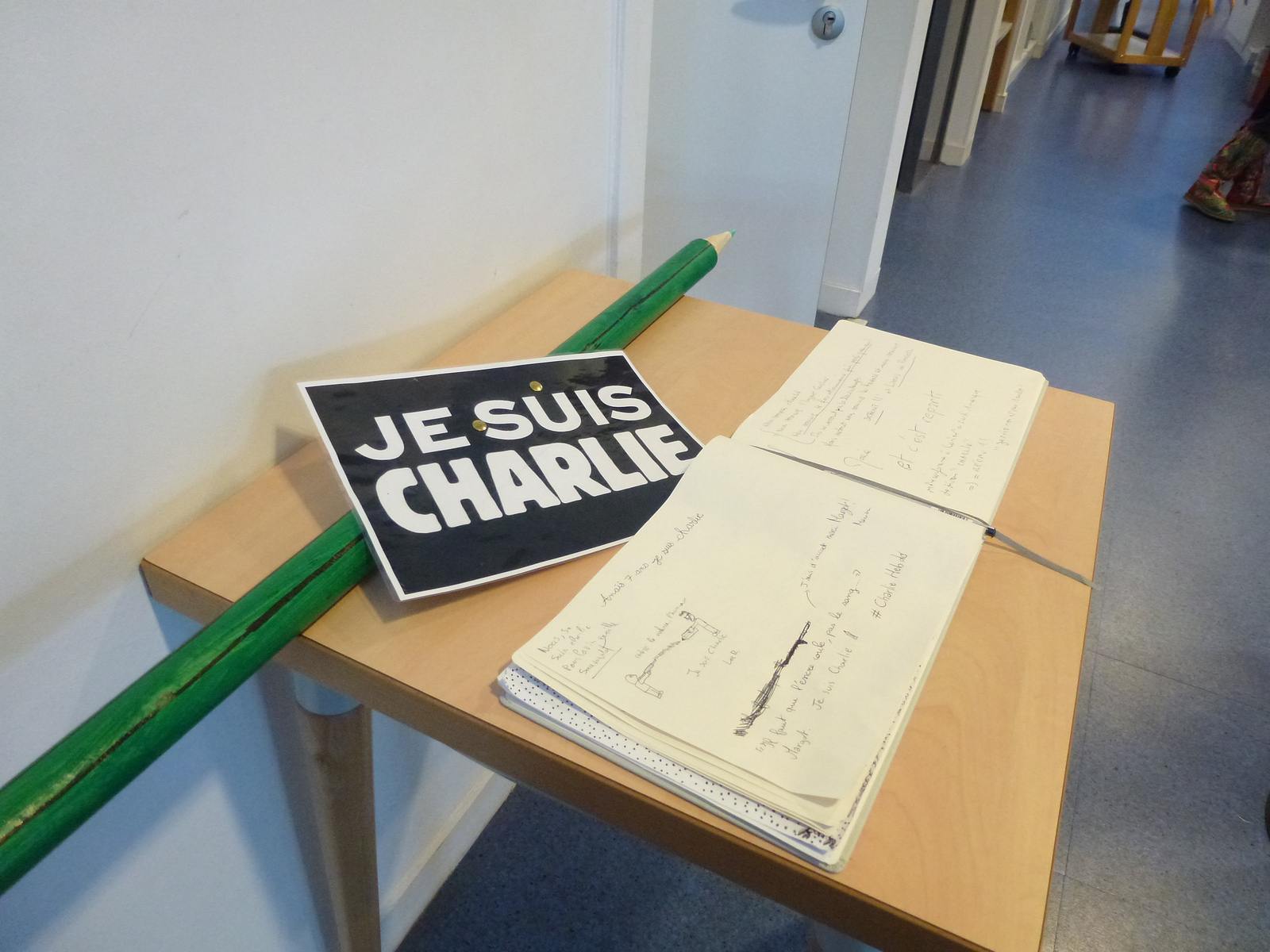 charlie hebdo exhibit2 Exhibition Charlie Hebdo at Quimperle