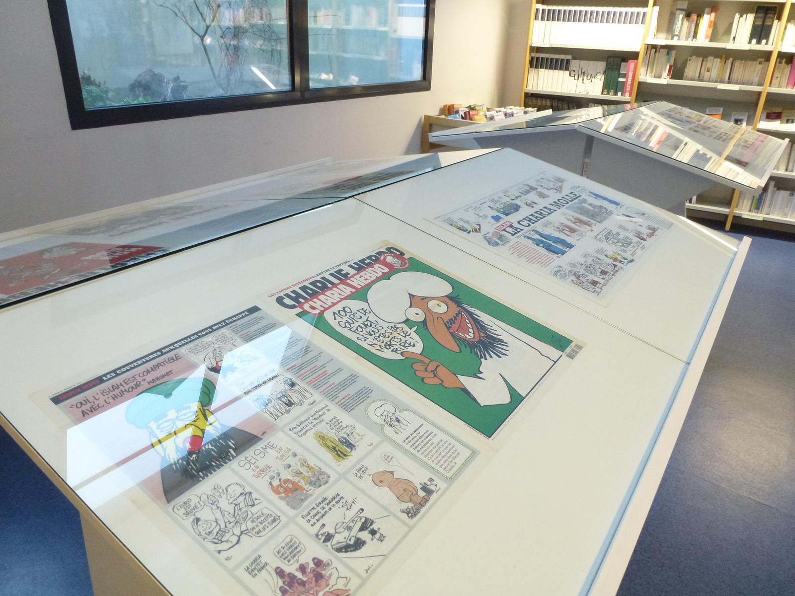 charlie hebdo exhibit6 Exhibition Charlie Hebdo at Quimperle