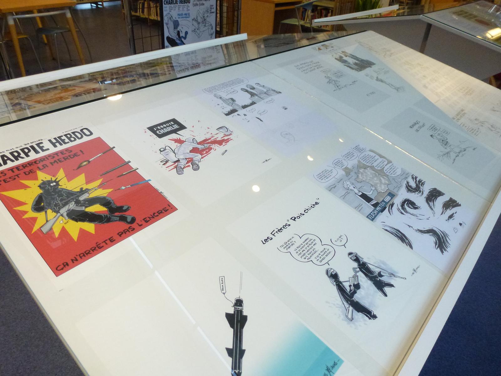 charlie hebdo exhibit8 Exhibition Charlie Hebdo at Quimperle