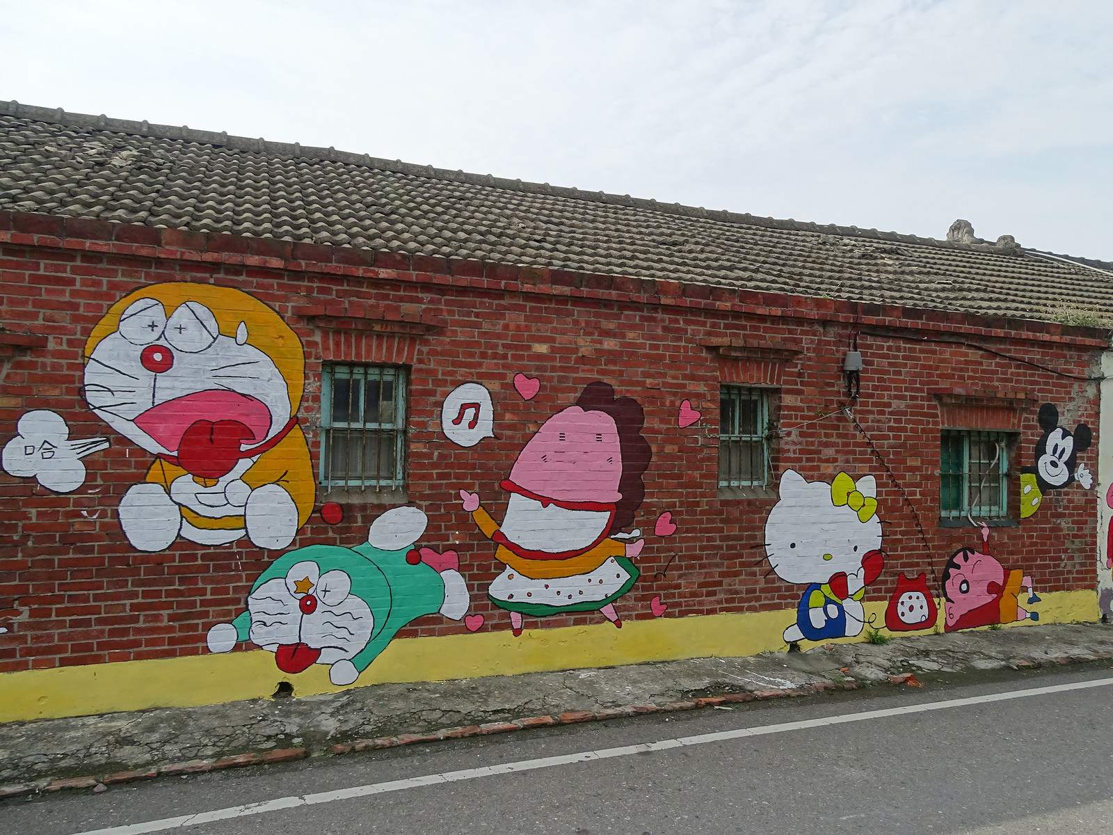painted village14 Painted Fubao Village in Changhua