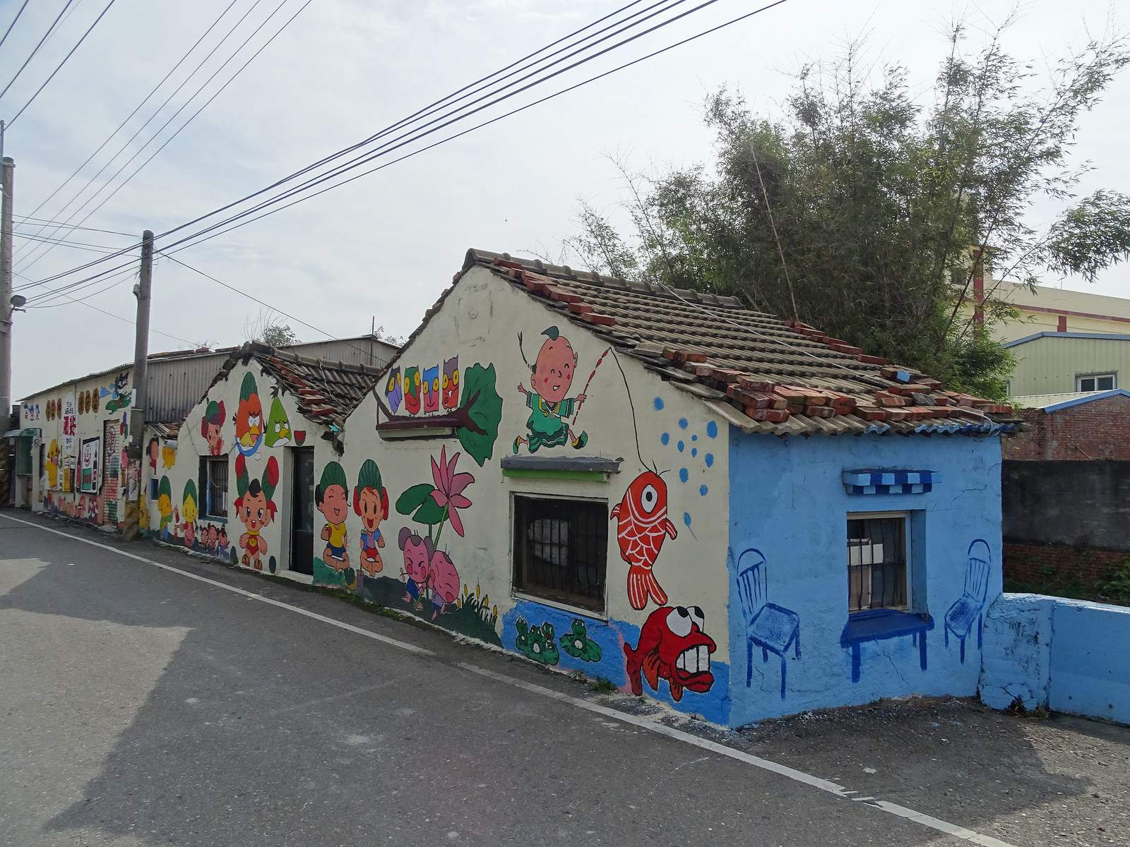 painted village18 Painted Fubao Village in Changhua