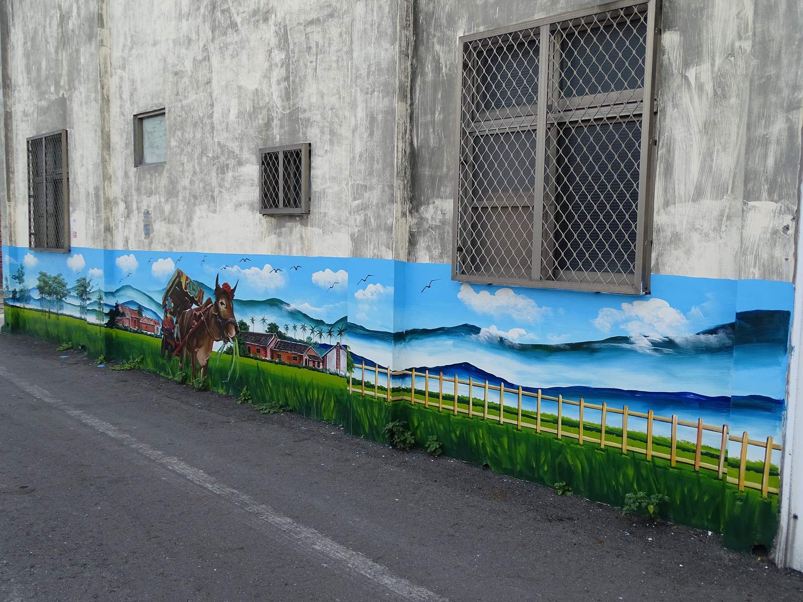 painted village20 Painted Fubao Village in Changhua