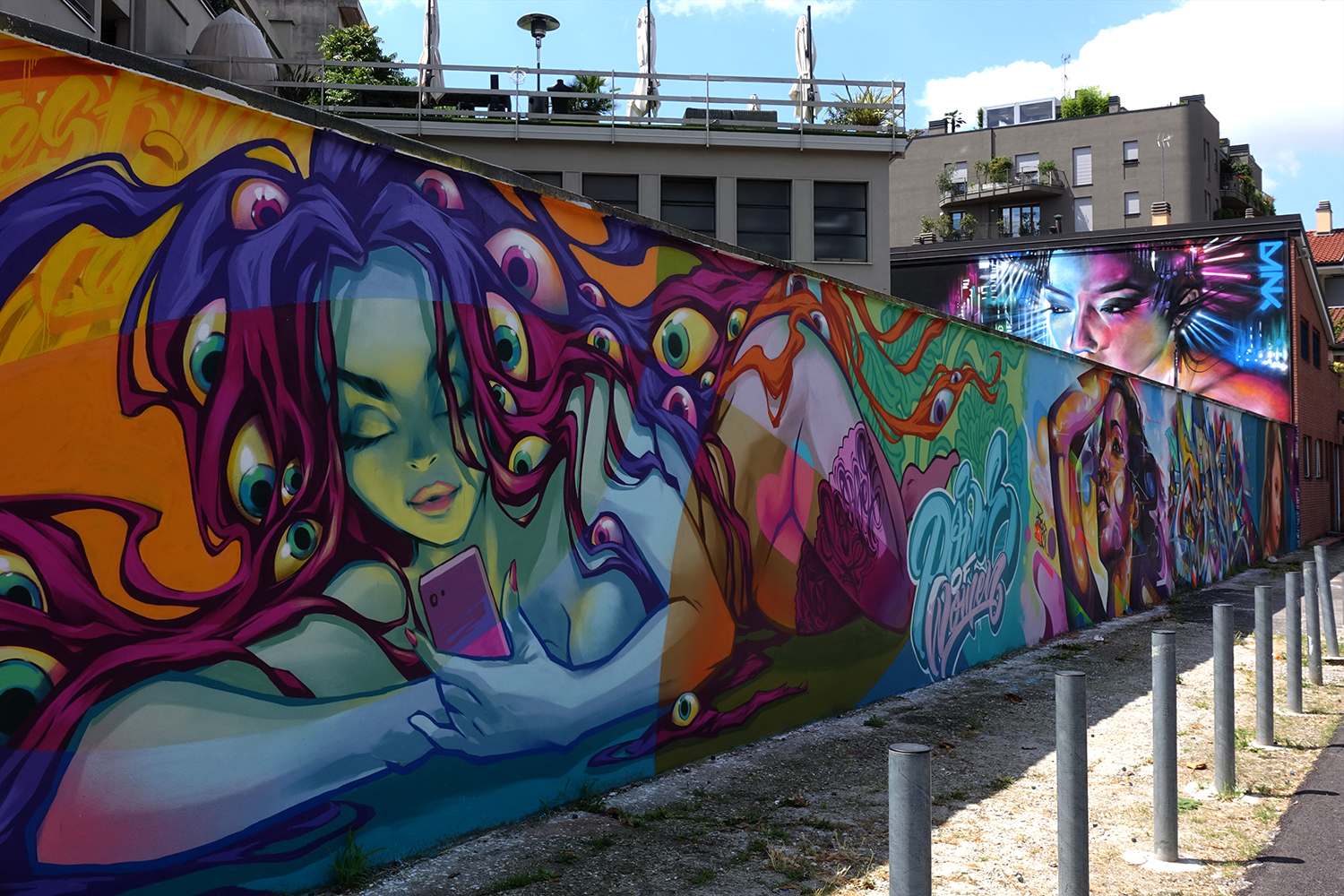 graffiti4 Zuartday 2018 at Vicolo del Fontanile