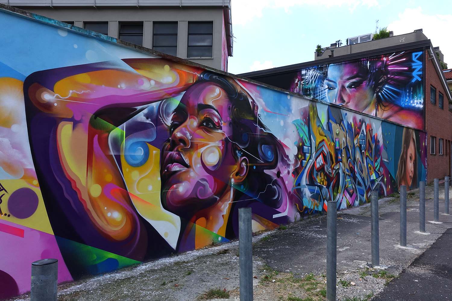 graffiti6 Zuartday 2018 at Vicolo del Fontanile