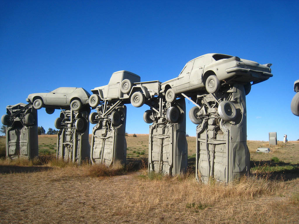 carhenge3 Car Replica of Stonehenge, Nebraska