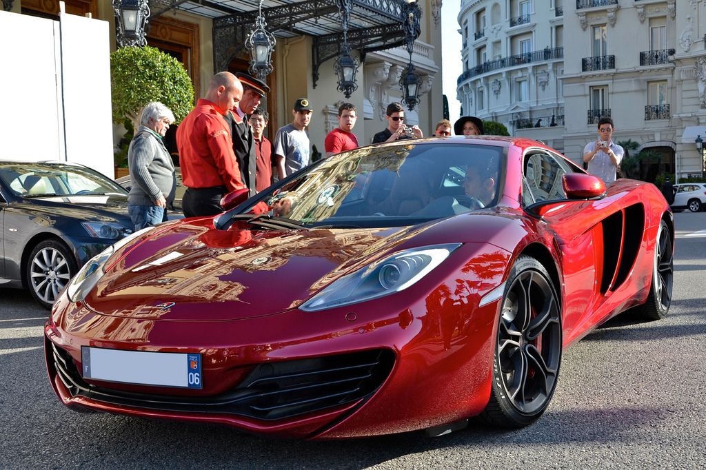 luxury super car13 Supercars in Monaco Before Formula One Grand Prix 2013
