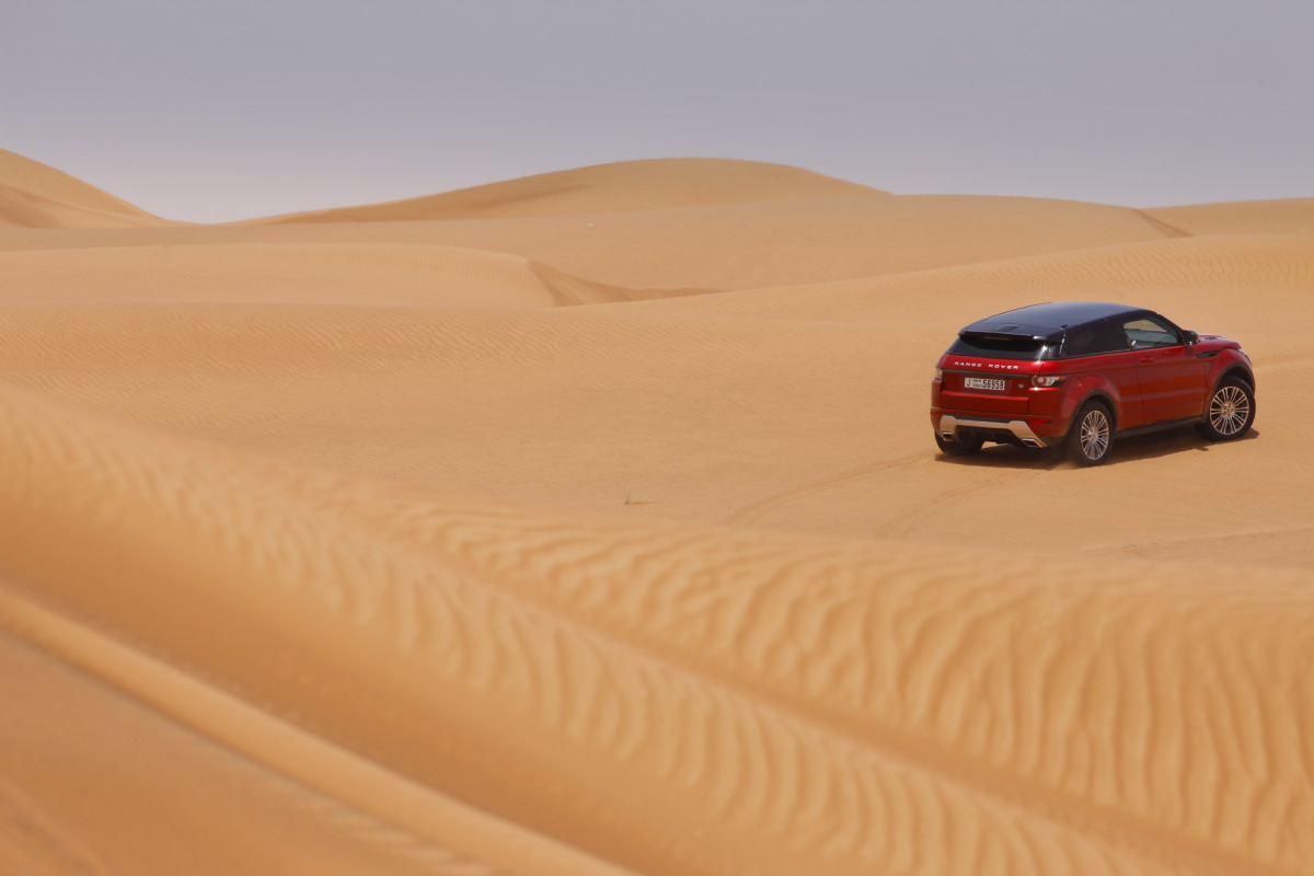 range rover evoque10 Welcome to Desert with Range Rover Evoque