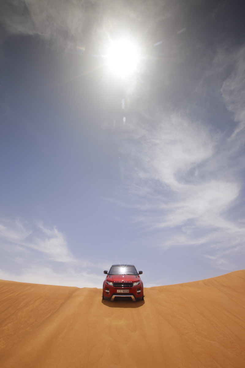 range rover evoque20 Welcome to Desert with Range Rover Evoque