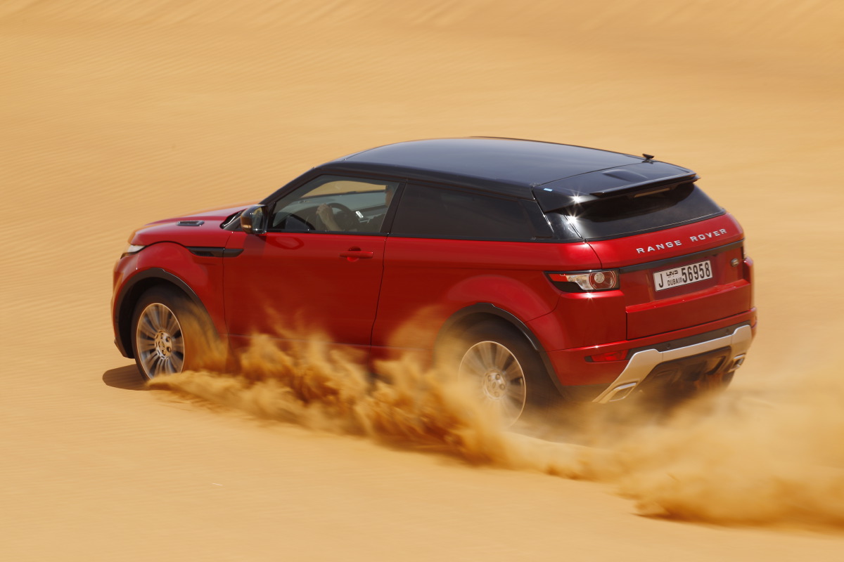 range rover evoque4 Welcome to Desert with Range Rover Evoque