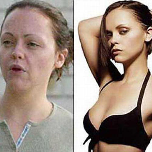 celebrities without makeup10 Celebrities With and Without MakeUp