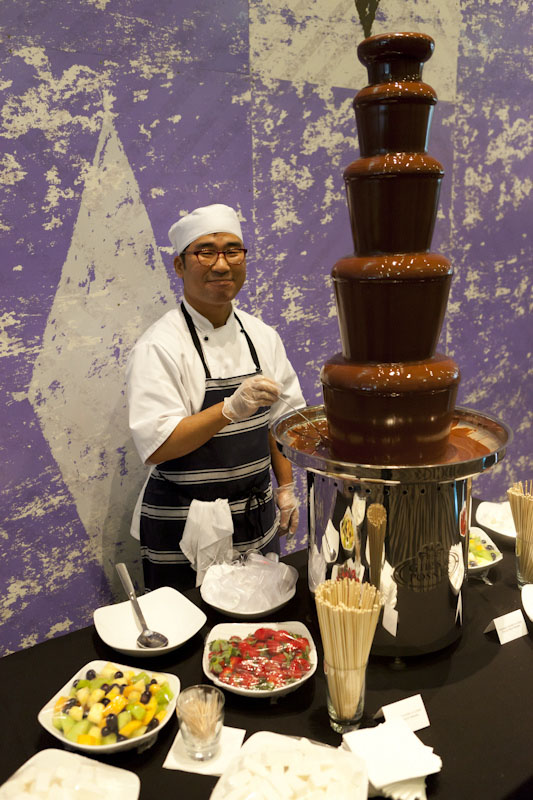 chocolate fountain9 What Kind of Chocolate Could Be Used in a Chocolate Fountain