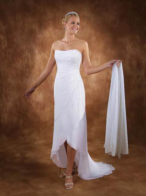 white wedding dress5 Be a Princess in White Wedding Dress