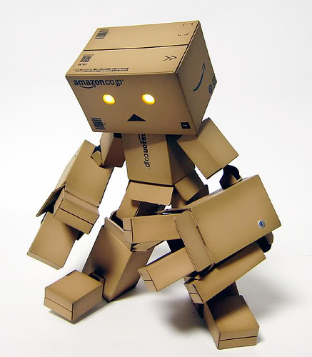 paper robot3 Funny Paper Box Robot Models