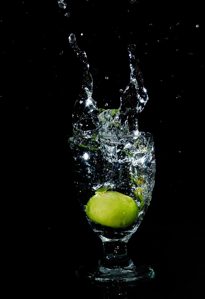 fruit splash1 Just A Fruit Splash into Glass
