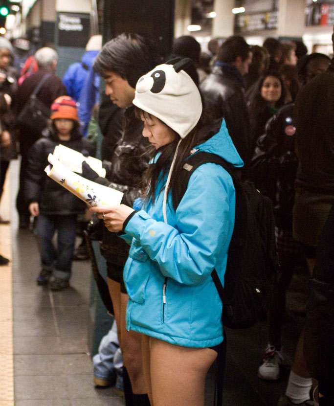 no pants ride1 No Pants Subway Ride 2011 in NYC