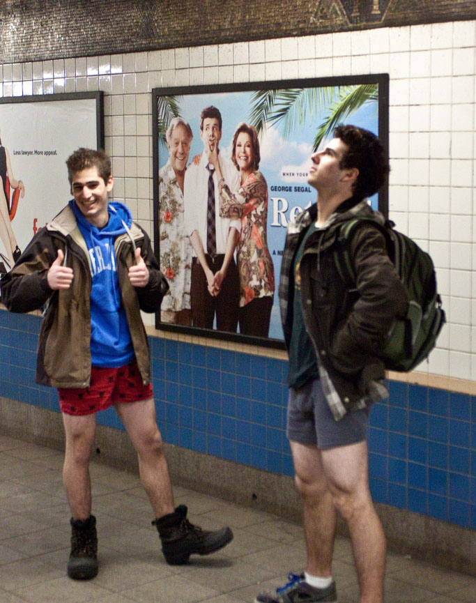 no pants ride10 No Pants Subway Ride 2011 in NYC