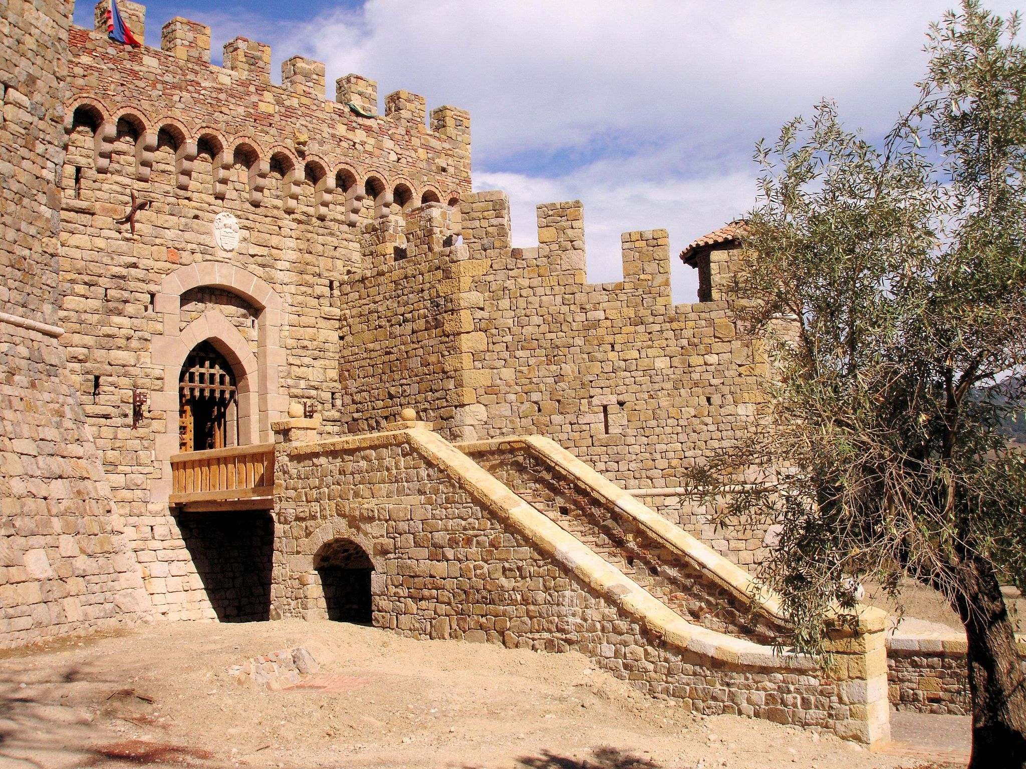castello di amorosa2 Castello di Amorosa Winery in Napa Valley, California