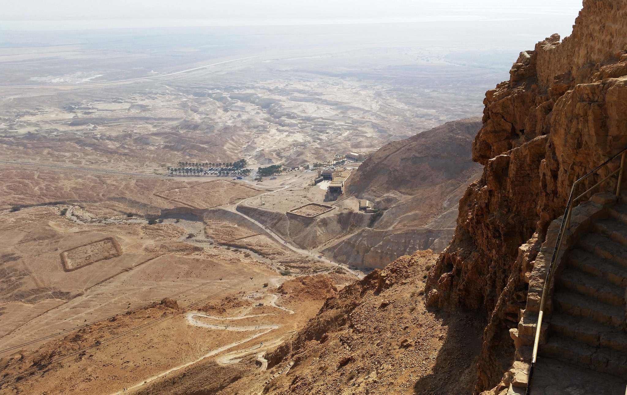 masada4 Masada Desert Fortress in Israel