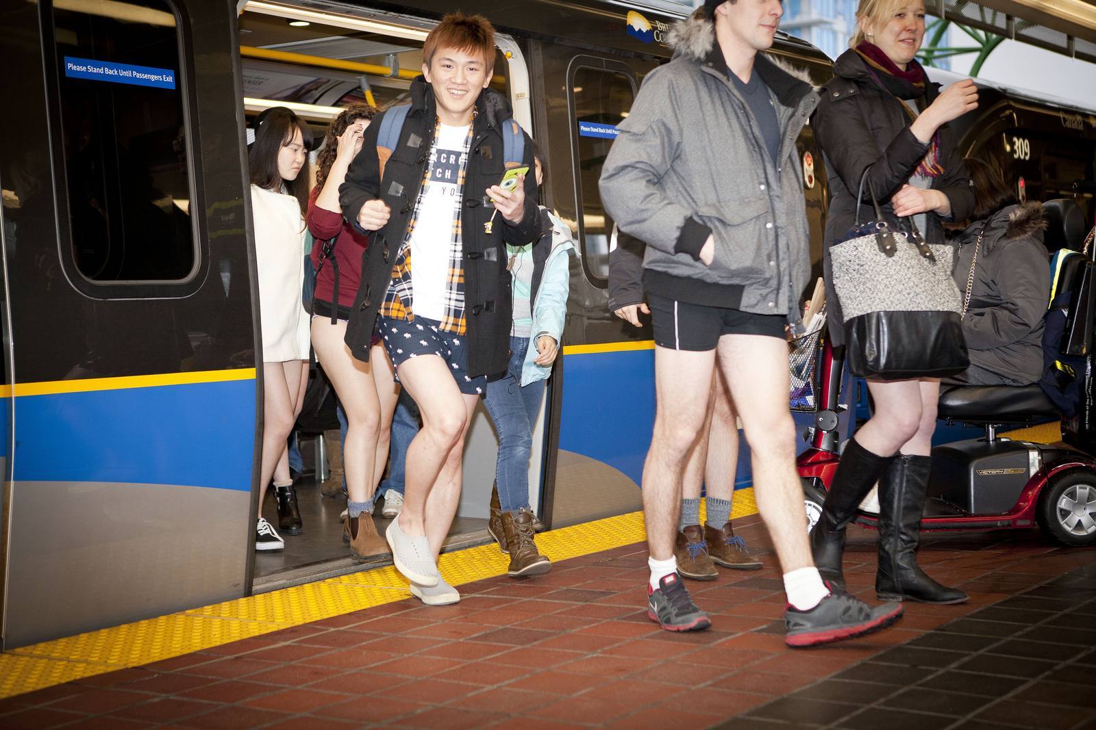 no pants3 No Pants Skytrain Ride 2015 in Vancouver