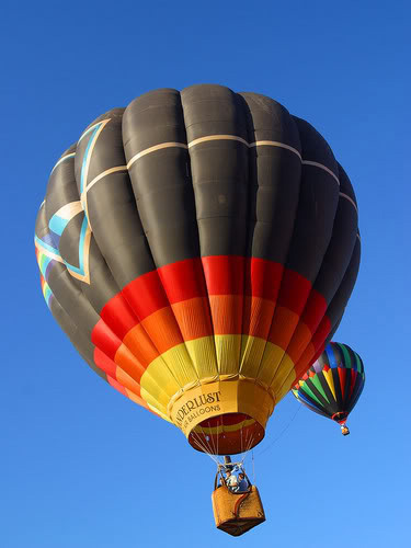 hot air baloon7 Perfect Gift   Hot Air Balloon Ride