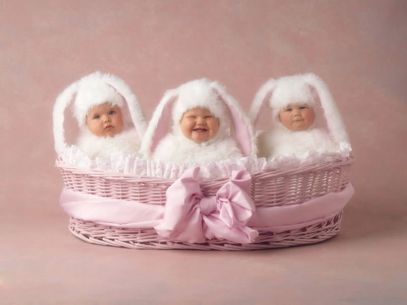 anne geddes babies7 Babies Come as Three Angels by Anne Geddes