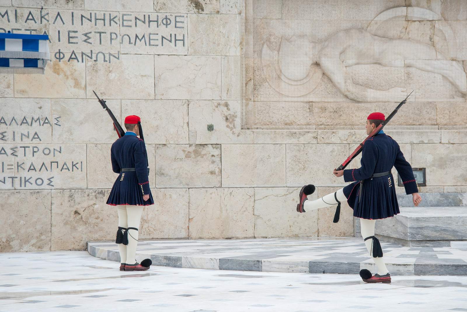 changing guards2 The Changing of Guards in Athens