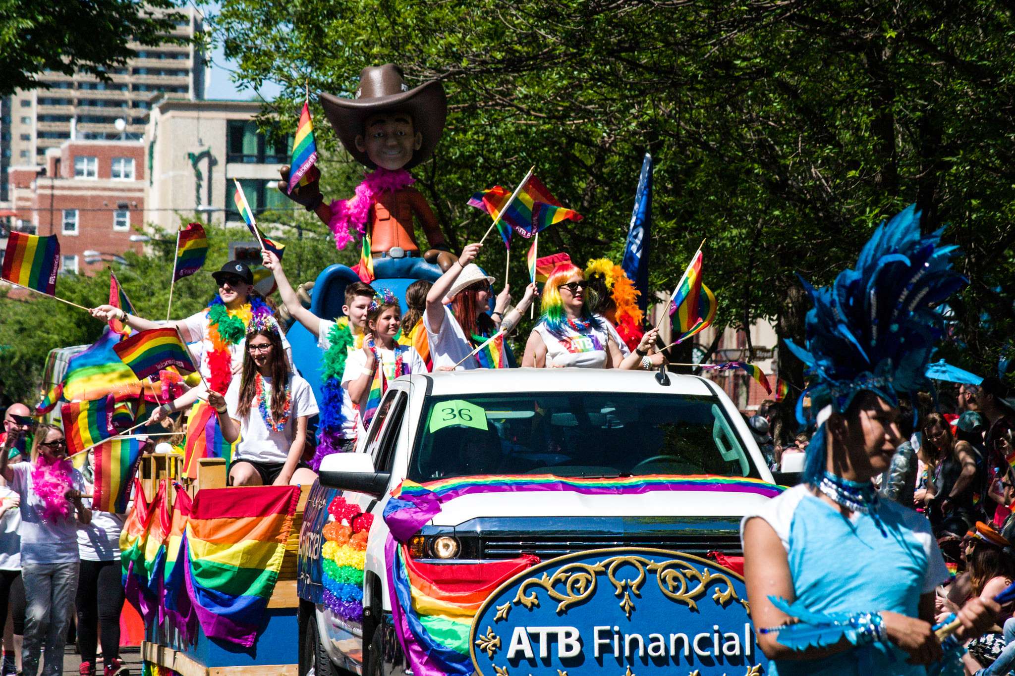 pride parade1 Edmonton Pride Parade 2016