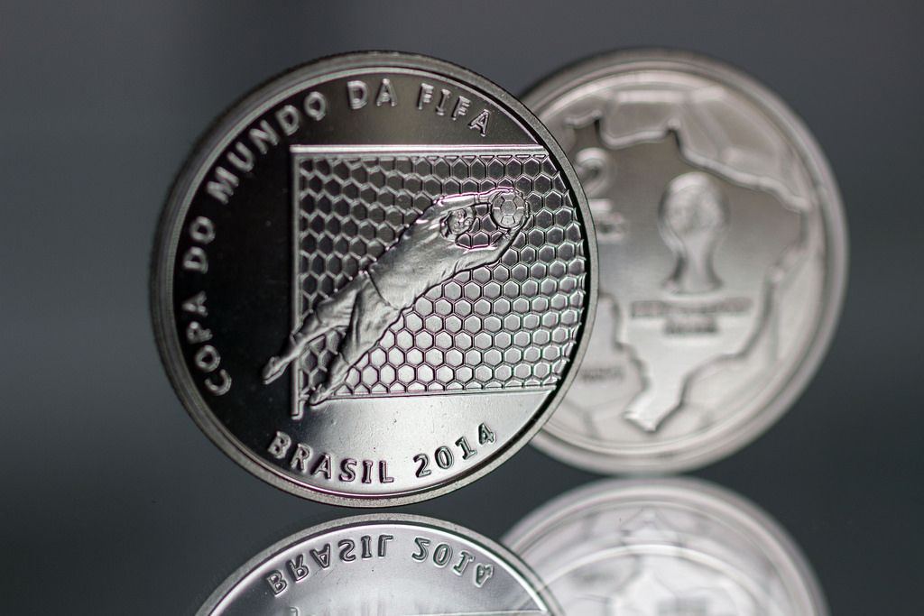 2014 brazil11 Commemorative Coins of the FIFA World Cup 2014 in Brazil