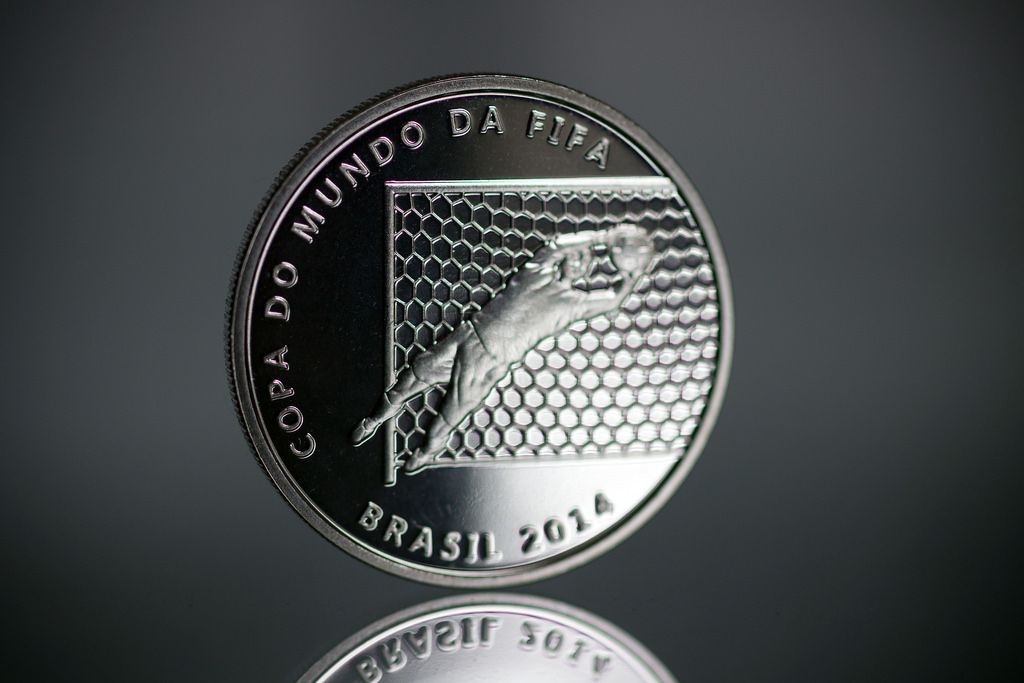2014 brazil12 Commemorative Coins of the FIFA World Cup 2014 in Brazil