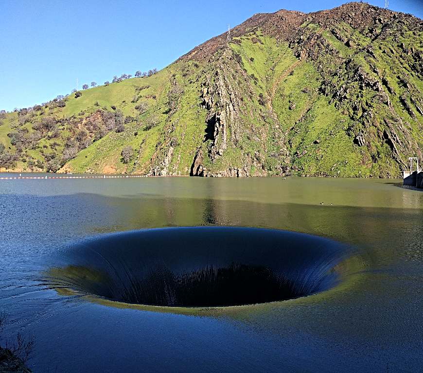 glory hole Glory Hole of Berryessa Lake