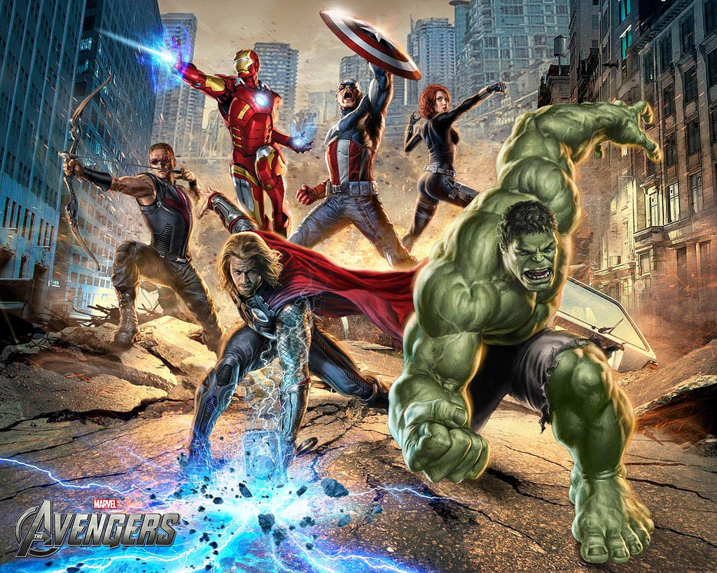 avengers1 The Avengers   Team of Super Humans