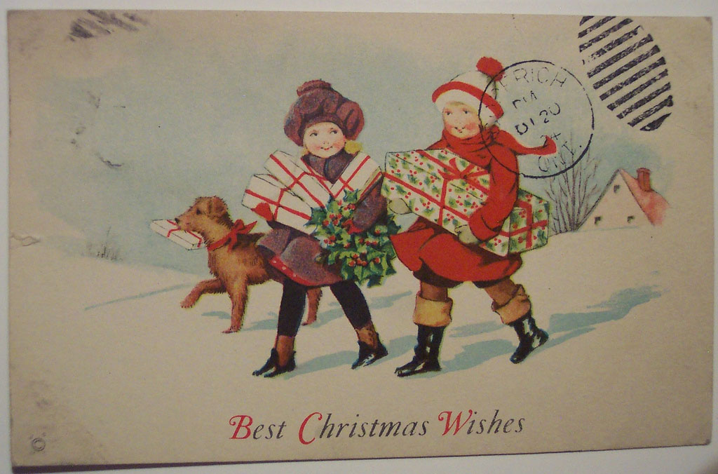 christmas card21 Best Vintage Christmas Card and Wishes