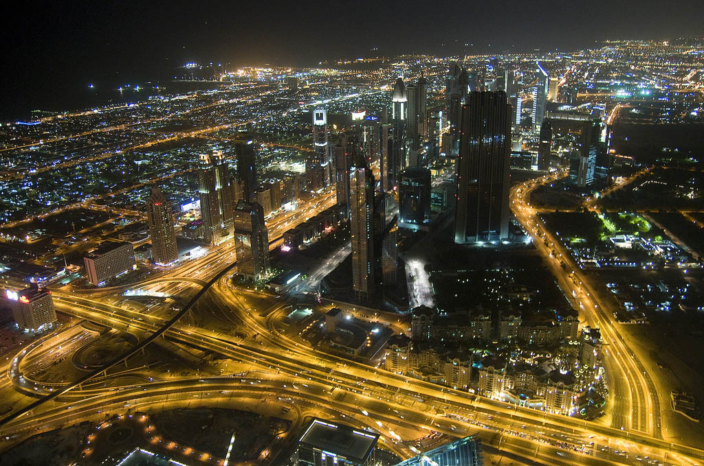 dubai night1 Dubai City at Night