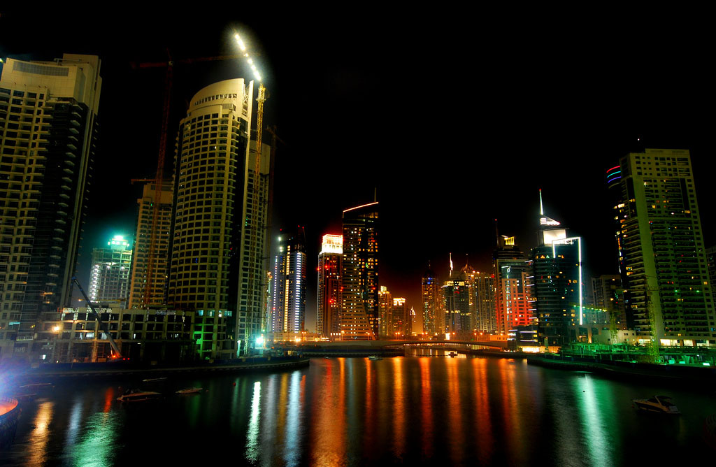 dubai night2 Dubai City at Night