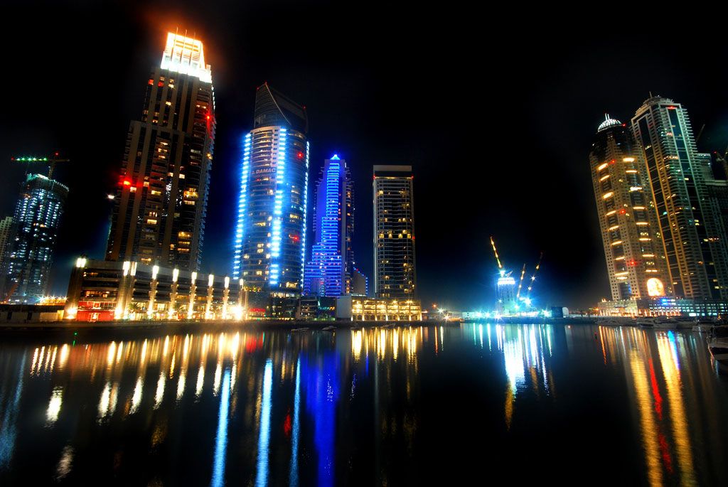 dubai night6 Dubai City at Night