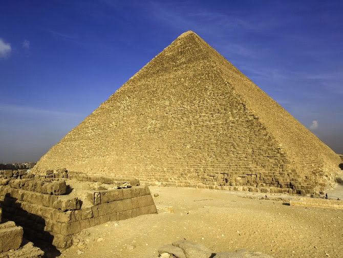 egyptian pyramids6 The Great Pyramids of Giza, Egypt