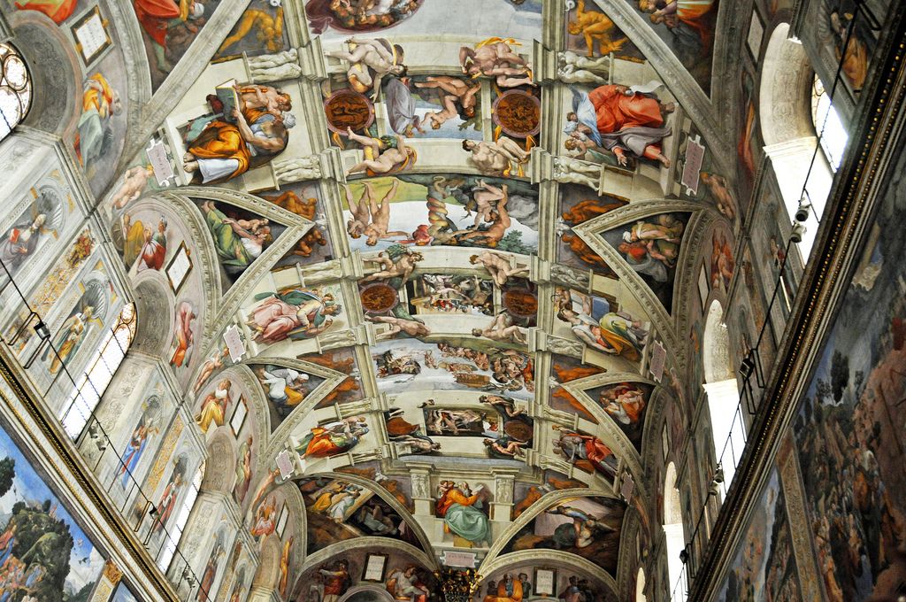 sistine chapel Inside the Sistine Chapel